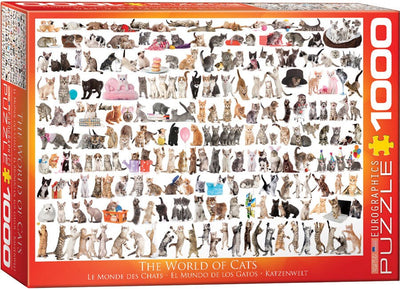 1000pc World of Cats