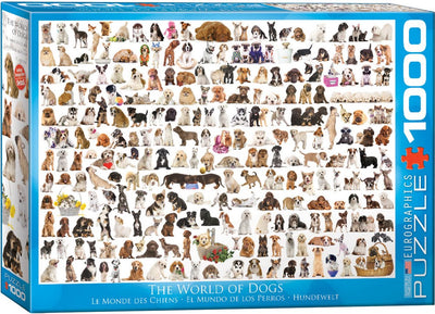 1000pc World of Dogs