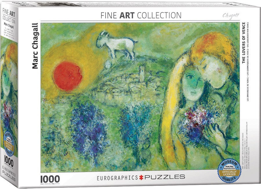 1000pc Chagall Lovers Of Vence