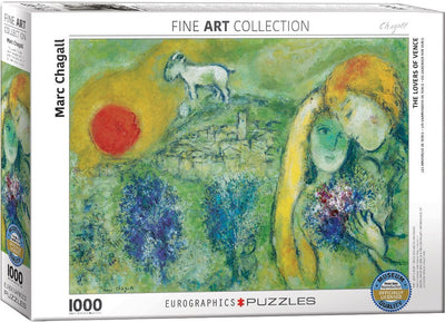 1000pc Chagall Lovers Of Vence
