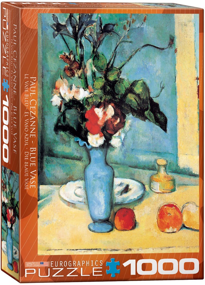 1000pc Cezanne Blue Vase