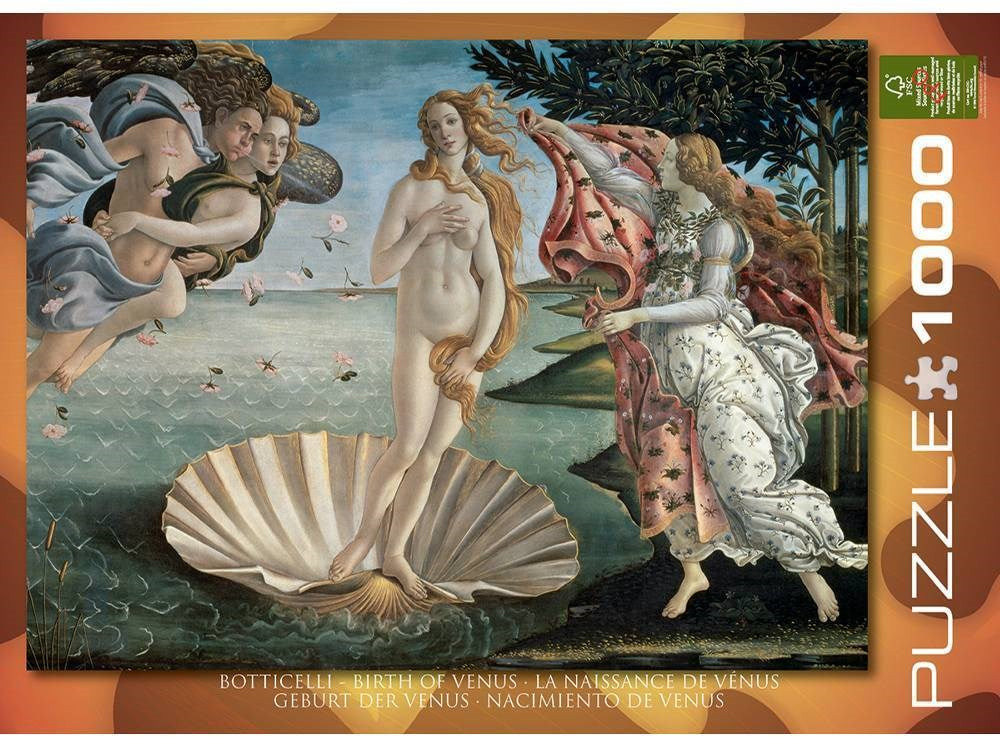 1000pc Botticelli Birth of Venus