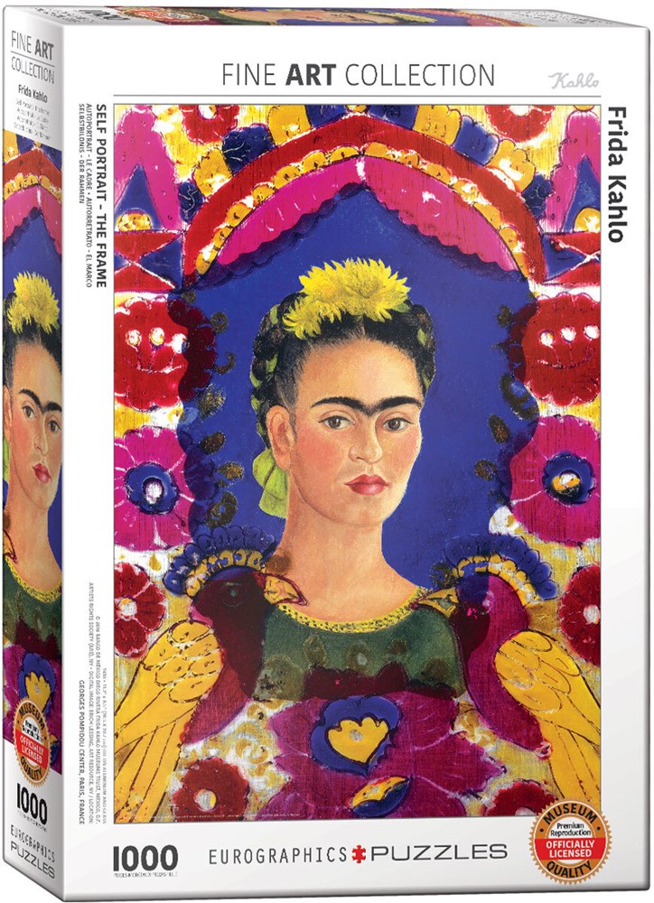 1000pc Kahlo Self Portrait The Frame