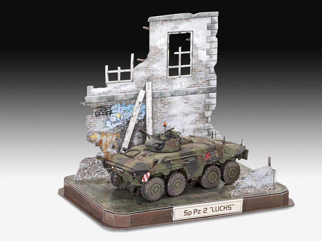 1/35 SpPz2 Luchs and 3D Puzzle Diorama