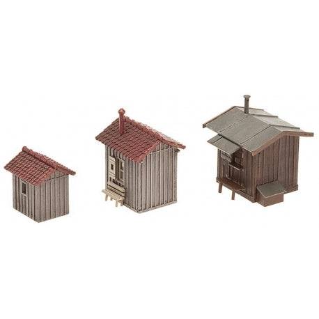 HO Trackside Buildings/Equipment Shed
