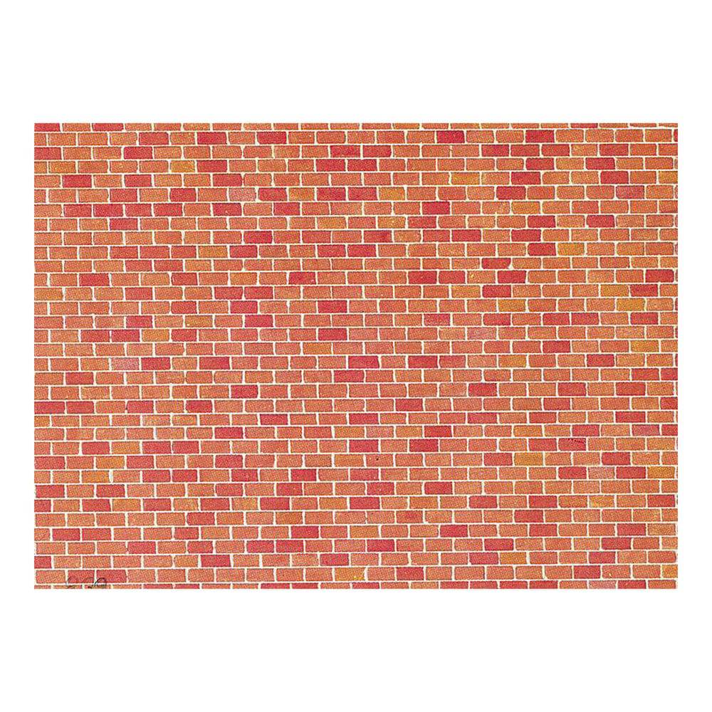Faller - Wall card, Red brick