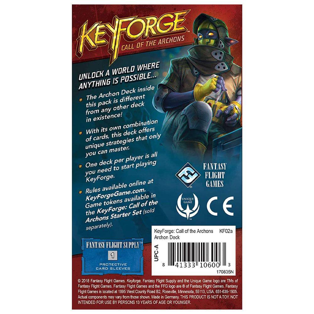 Fantasy Flight Games - Keyforge Call of the Archons
