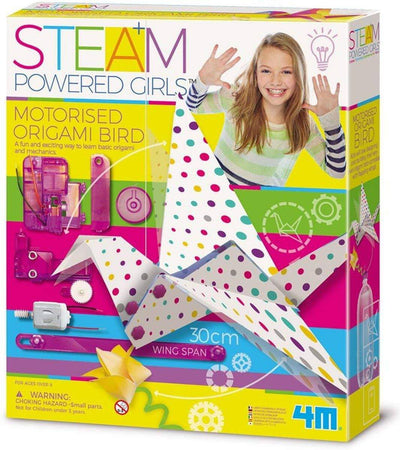 4M - Steam Powered Girls Motorised Origami Bird