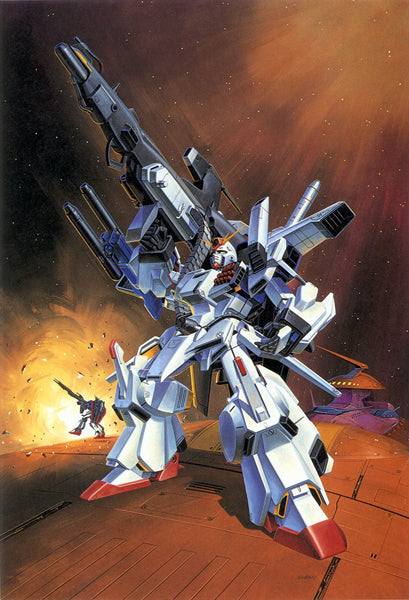 Bandai - 1/144 FA ZZ Gundam