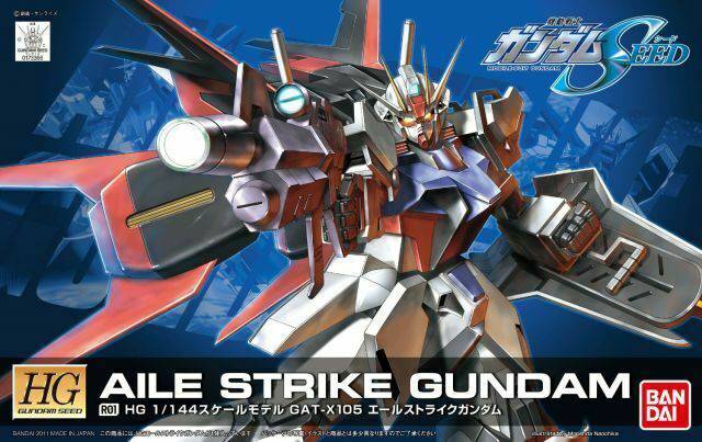 Bandai - 1/144 HG R01 Aile Strike Gundam