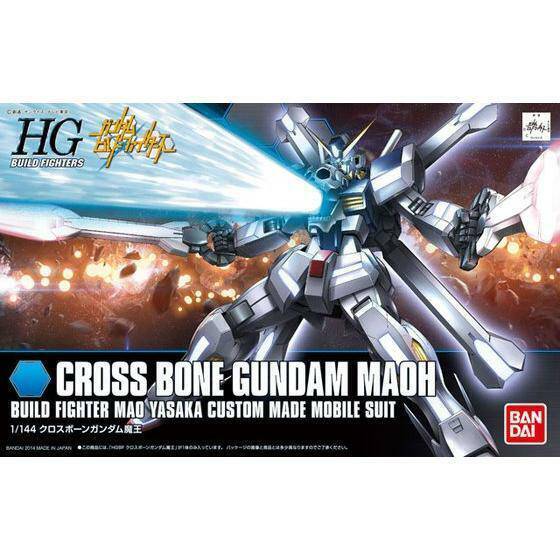 Bandai - HGBF 1/144 CROSS BONE GUNDAM MAOU
