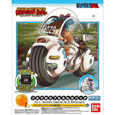 Bandai - MECHA COLLECTION DRAGON BALL Vol.1 Bulma's Capsule No.9 Motorcycle
