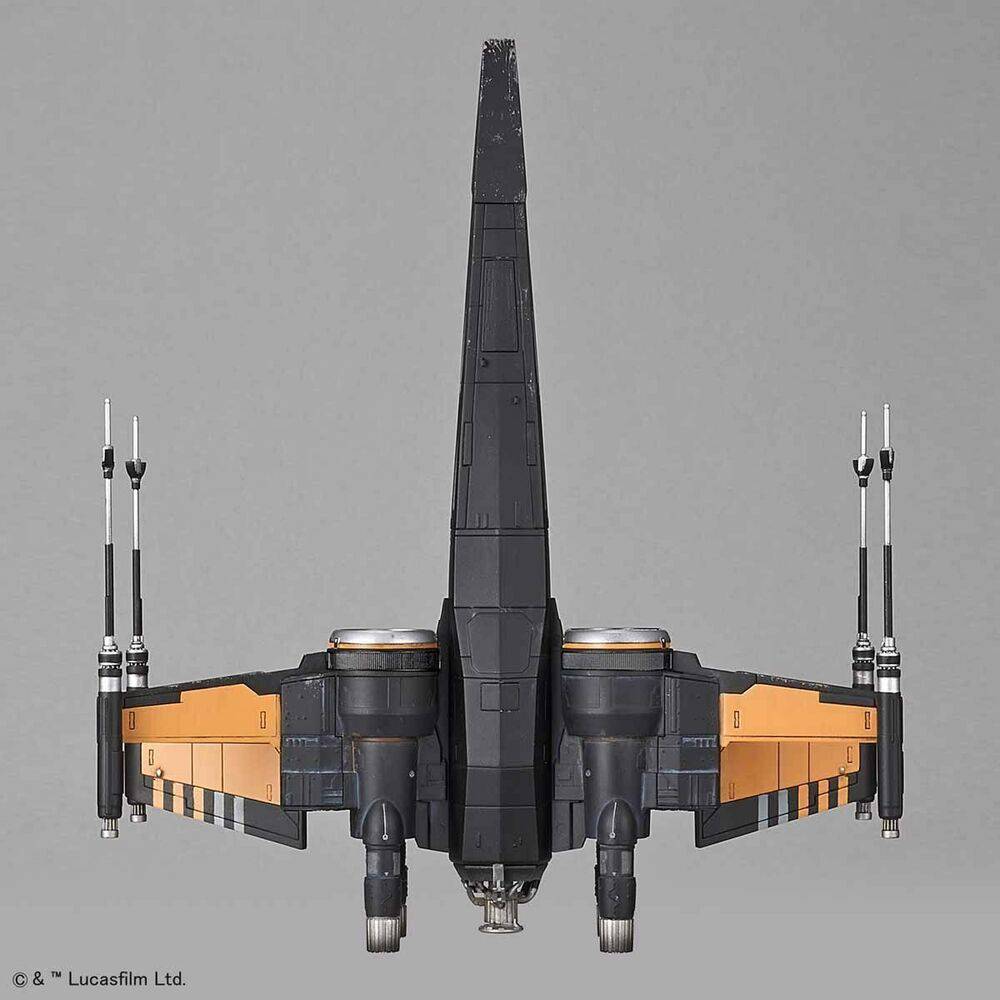 Bandai - 1/72 POE'S BOOSTED X-WING FIGHTER