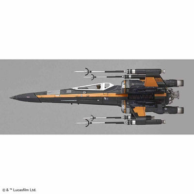 Bandai - 1/72 POE'S BOOSTED X-WING FIGHTER