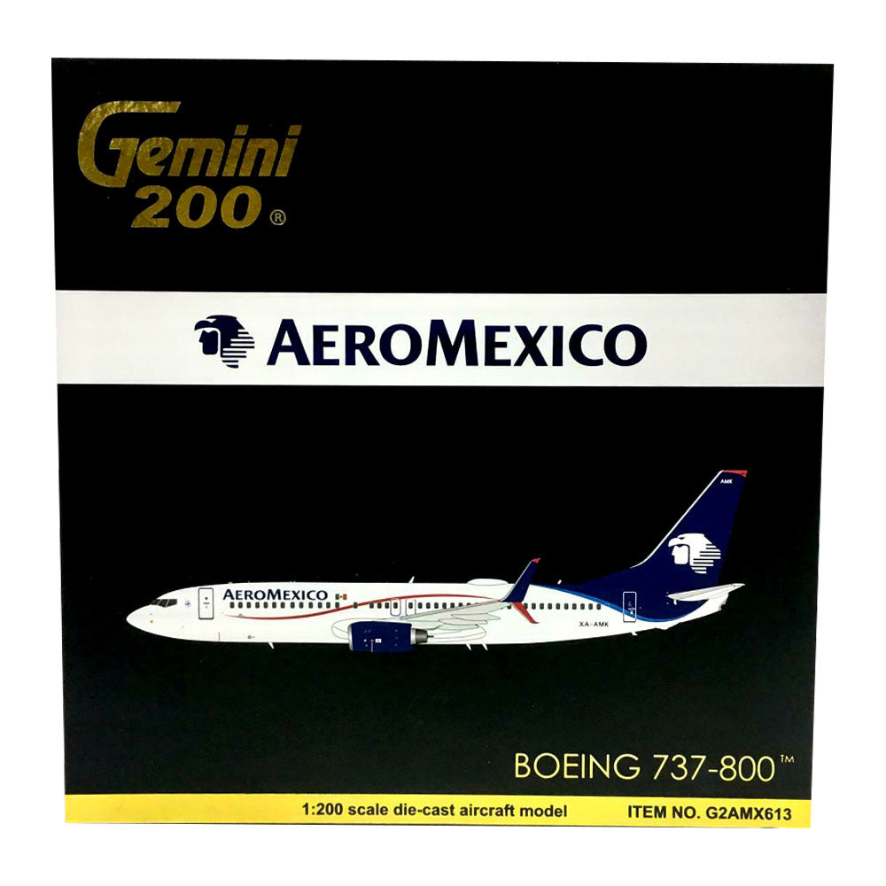 1/200 B737800s Aeromexico White Liv