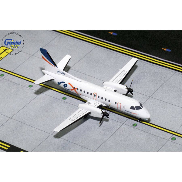 Gemini Jets - 1/200 REX Saab SF340 VH-ZRL
