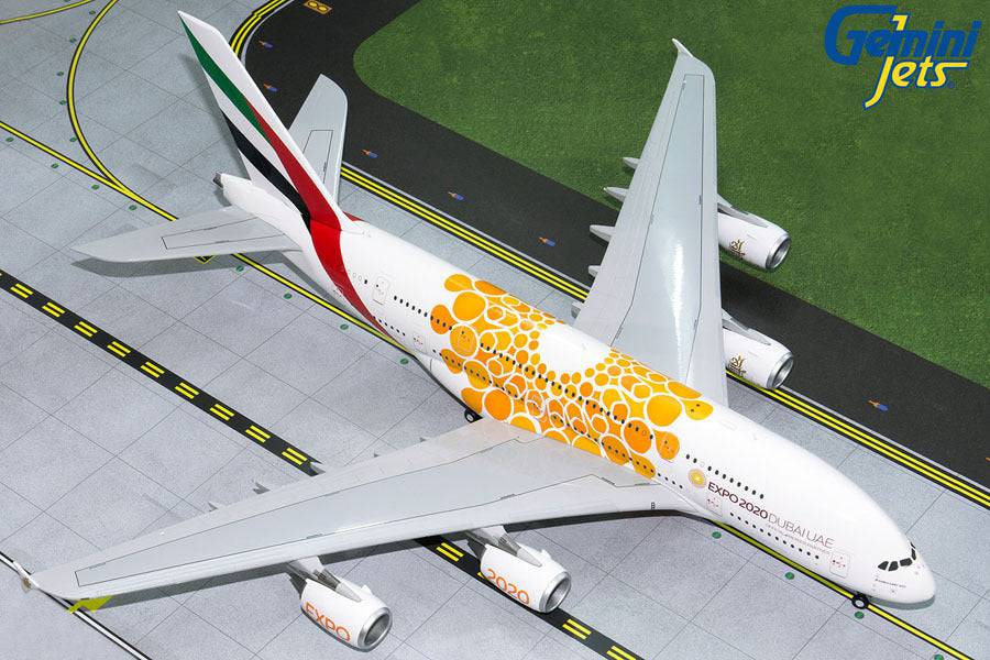 Gemini Jets - Emirates A6-EOU (Expo2020 Orange Livery) A380-800