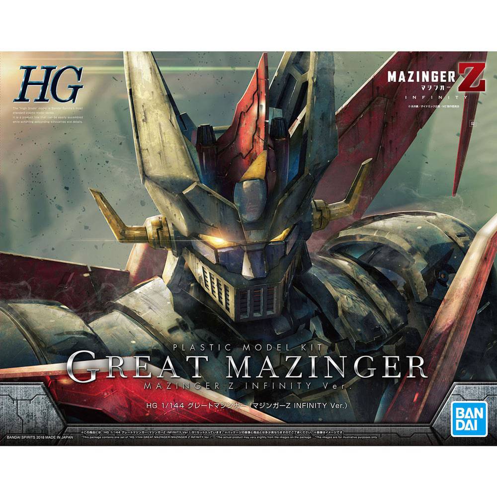 Bandai - HG 1/144 GREAT MAZINGER (MAZINGER Z: INFINITY Ver.)