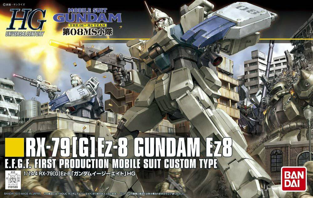 Bandai - 1/144 HGUC GUNDAM Ez8