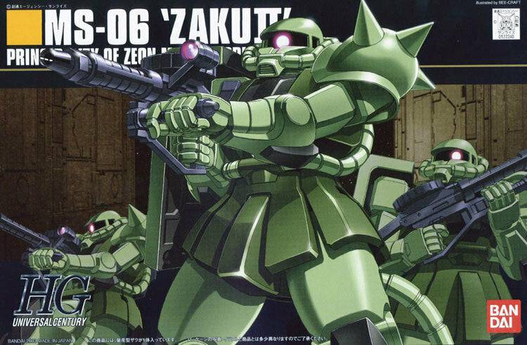 Bandai - 1/144 HGUC ZAKU II MASS PRODUCTION TYPE