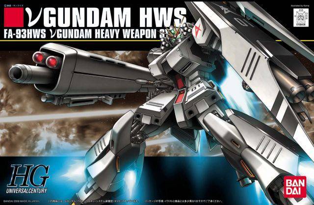Bandai - 1/144 HGUC NU GUNDAM (HEAVY WEAPON SYSTEM)