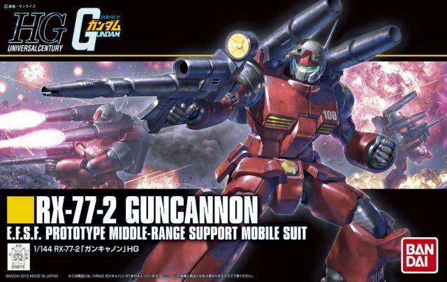 Bandai - 1/144 HGUC RX-77-2 GUNCANNON