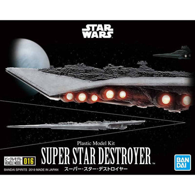 Bandai - STAR WARS VEHICLE MODEL 016 SUPER STAR DESTROYER