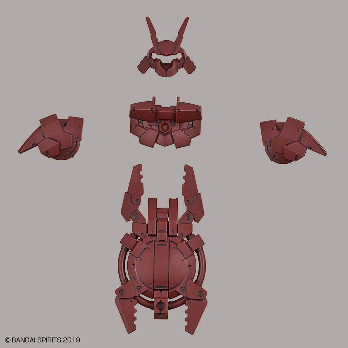 Bandai - 30MM 1/144 OPTION ARMOR FOR CLOSE FIGHTING [PORTANOVA EXCLUSIVE/DARDK RED]