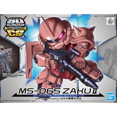 Bandai - SD GUNDAM CROSS SILHOUETTE MS-06S ZAKU II