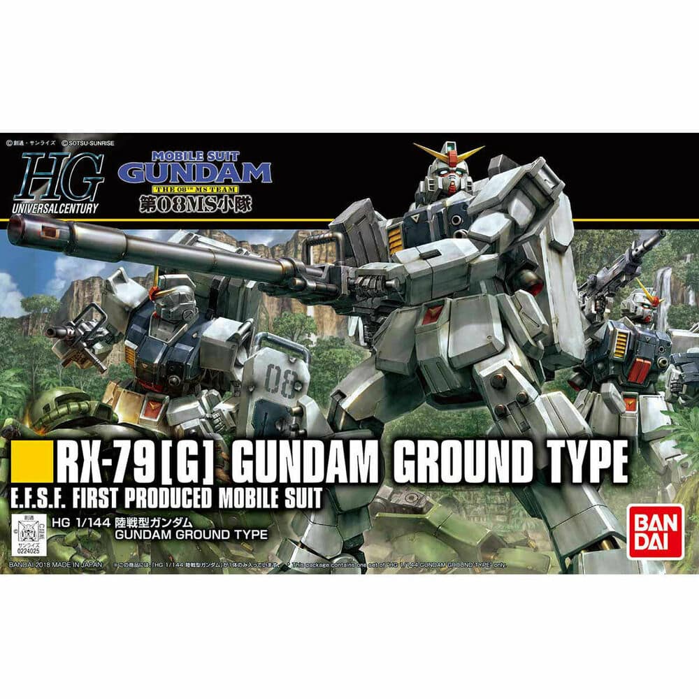 Bandai - HG 1/144 GUNDAM GROUND TYPE