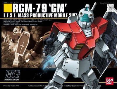 Bandai - 1/144 HGUC RGM-79 GM