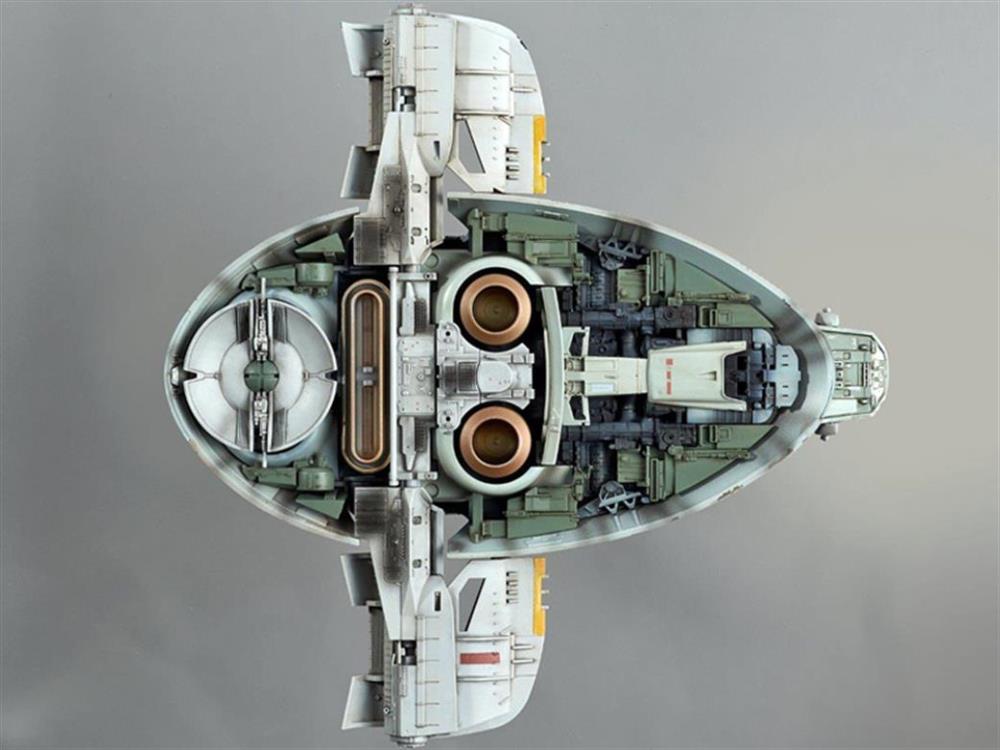 STAR WARS 1/144 Boba Fetts Starship