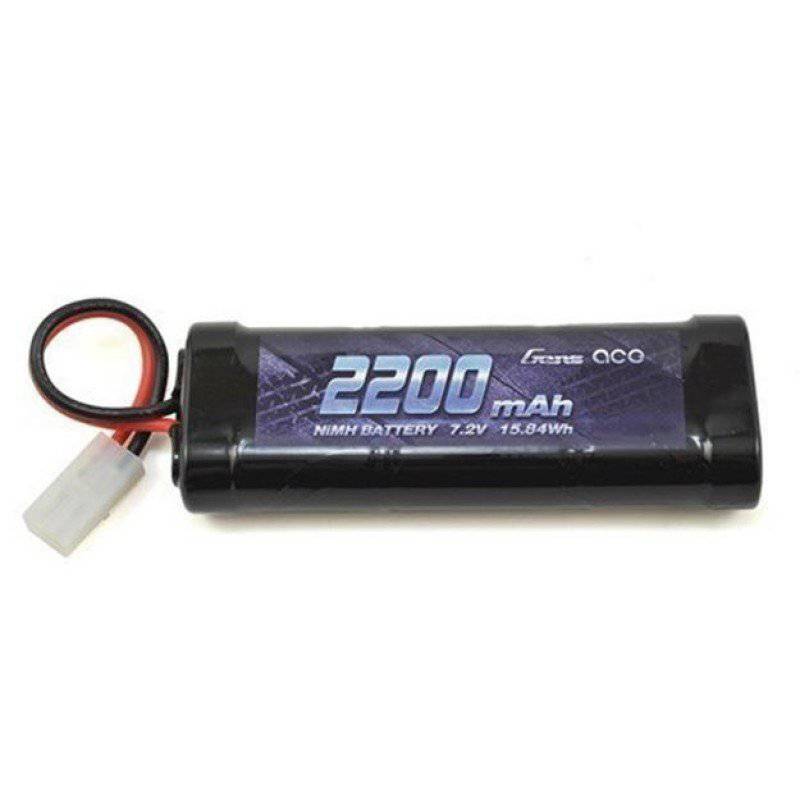 Gens Ace - Gens Ace 2200mAh 7.2V NiMH Battery (Tamiya Plug)
