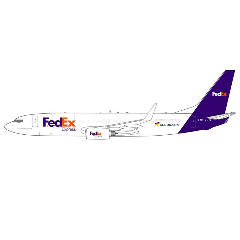 Gemini Jets - 1:400 FedEx B737-800(BCF) G-NPTD