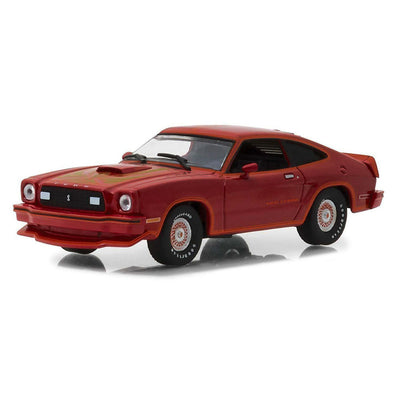 1/18 1978 Ford Mustang II King Cobra Red and Black With T Tops and Inserts