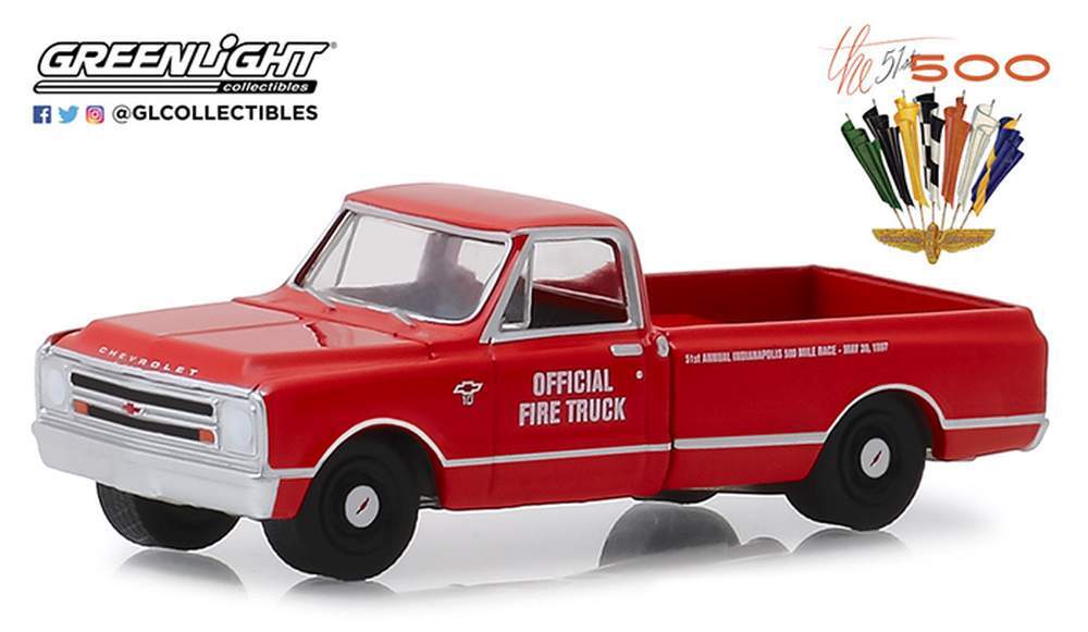 GreenLight - 1/64 1967 Chevrolet C-10 Official Fire