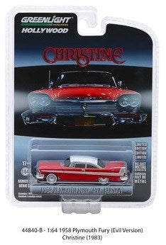 164 Christine 1983 1958 Plymouth Fury  Evil Version
