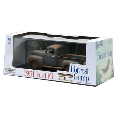 1/43 1951 Ford F1 Truck Forest Gump Rusty Gray