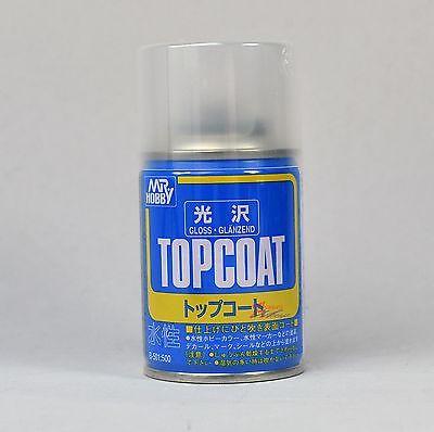 Mr Topcoat Gloss Clear Spray Water Based