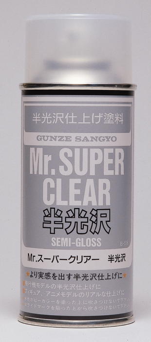 Mr Super Clear Semi Gloss 170ml Spray