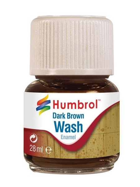 Enamel Washes Dark Brown
