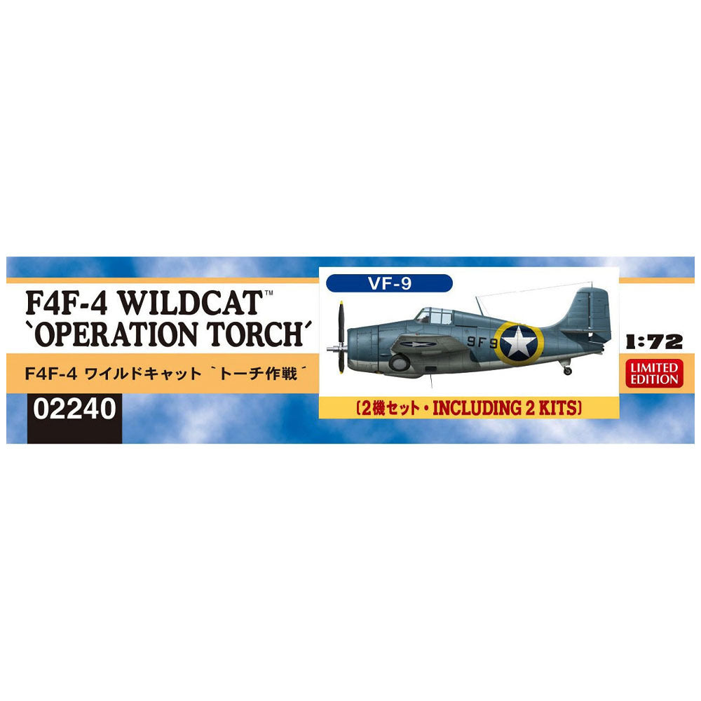 Hasegawa - 1/72 F4F-4 Wildcat 'Operation Torch'