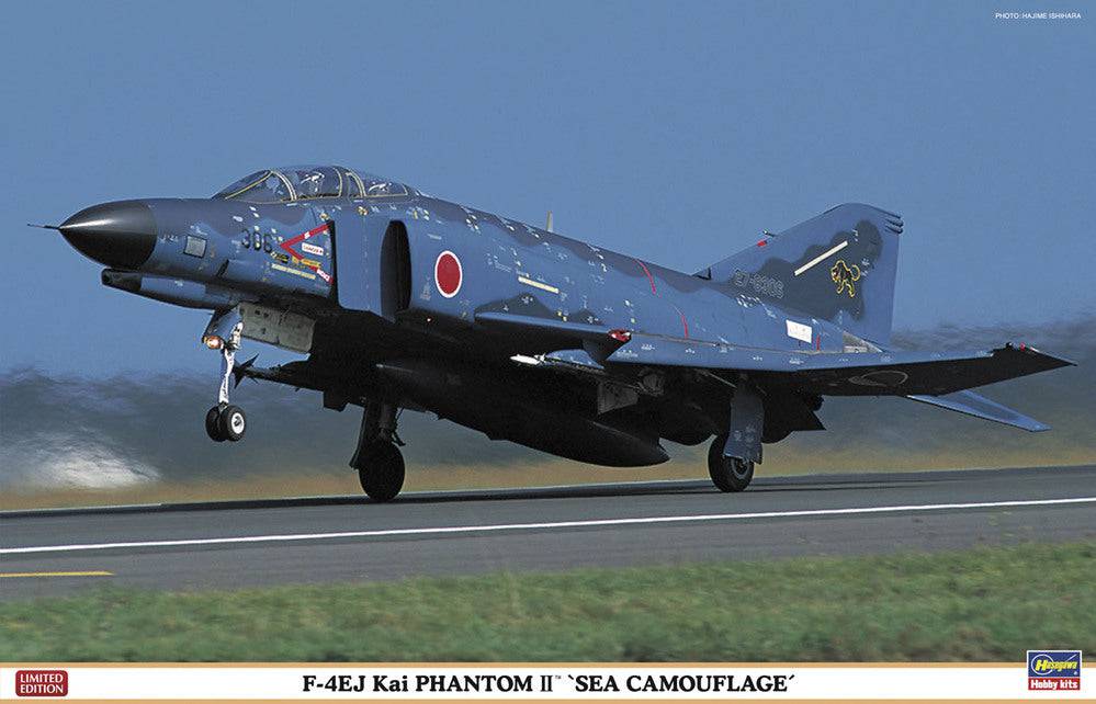 Hasegawa - 1/48  F-4EJ Kai PHANTOM II "SEA CAMOUFLAGE"