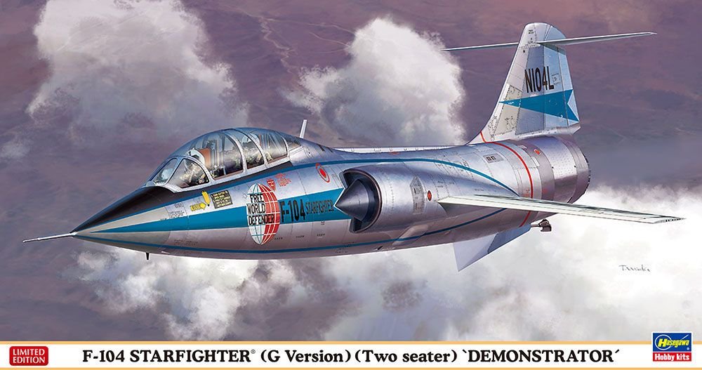 Hasegawa - 1/48 TF-104G Starfighter 'Demonstrator'