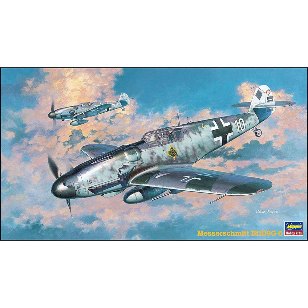 Hasegawa - 1/48 MESSERSCHMITT Bf109G-6