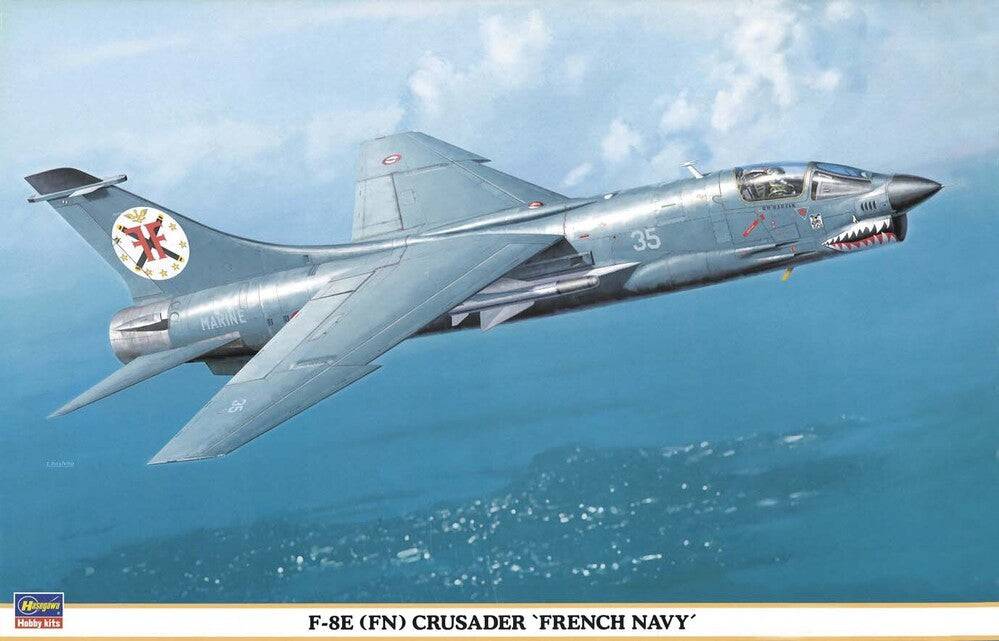 Hasegawa - 1/48  F-8E (FN) CRUSADER "FRENCH NAVY"