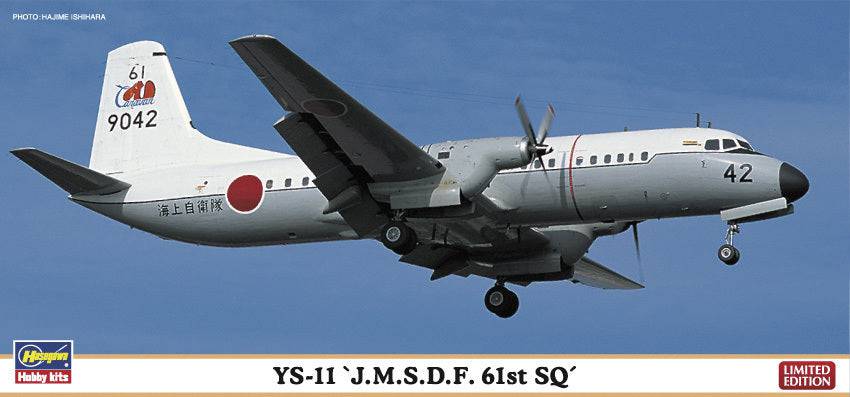 Hasegawa - 1/144  YS-11 "J.M.S.D.F. 61st SQ"