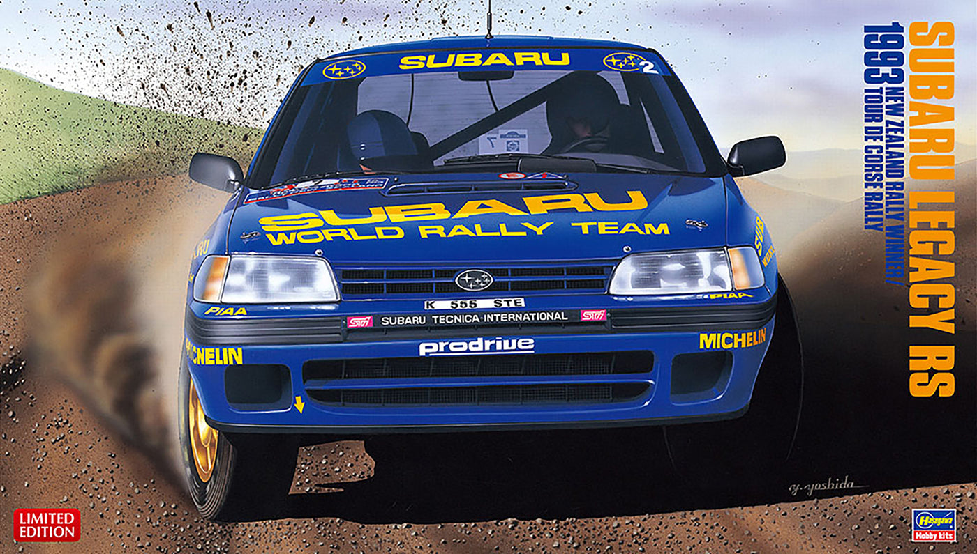 1/24 Subaru Legacy RS 1993 NZ Rally Winn