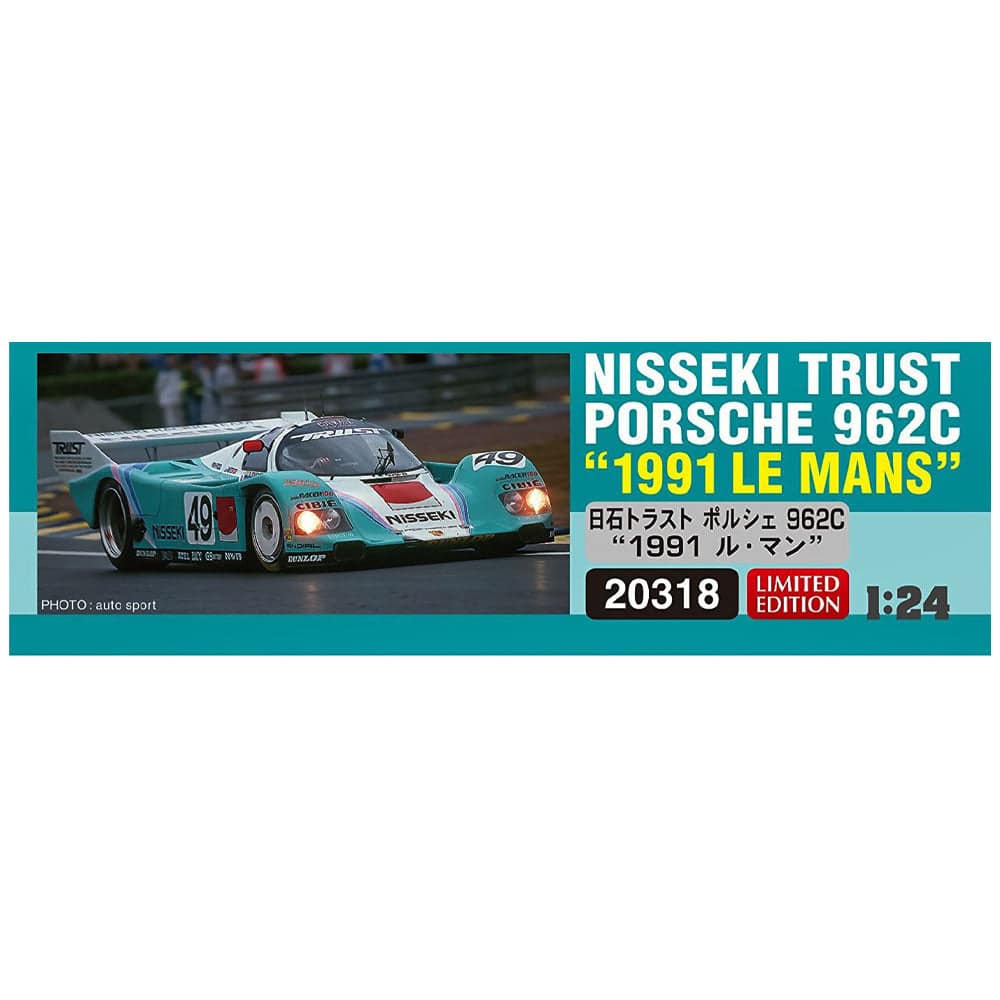 Hasegawa - 1/24 Nisseki Trust Porsche 962C '1991 Le