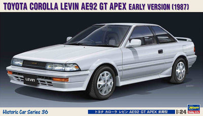 Hasegawa - 1/24  TOYOTA COROLLA LEVIN AE92 GT APEX EARLY VERSION